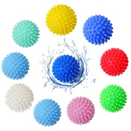 Dryer Balls for Tumble Dryers Down Jackets Washing Ball for Washing Machine – Pack of 10 Dryer Ball Washing Ball for Washing Machine Balls for Dryers