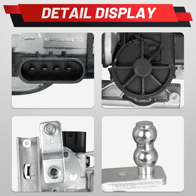 55077098AC Upgraded Front Windshield Wiper Motor Compatible with Dodge Ram