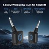 5.8Ghz Wireless Guitar Transmitter Receiver Guitar System with Charging Box