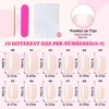 Lifextol 120PC Nude Pink Square Press on Nails Short Fake