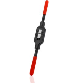 Bestgle Adjustable Tap Wrench Handle, M4-M12 (3/16"-1/2") Tap Handle Reamer Wrench Spanner Profesional Thread Tap Holder Reamer Hand Tapping Tool for Mechanic Repairs