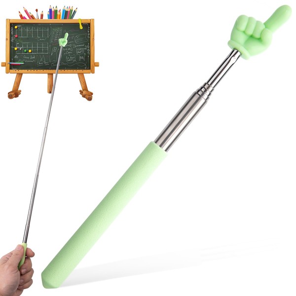Winsyison Retractable Pointer Sticks, Extendable Reading Aids, Hand Pointer Stick