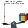 Electric Candle Lighter Long Flexible Neck Windproof Flameless USB Rechargeable