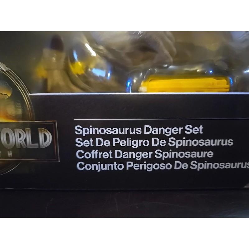 Mattel Jurassic World Rebirth Spinosaurus Danger Set, Mattel Exclusive, New