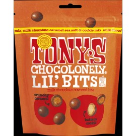Tony`s Chocolonely Lil Bits Mlk Chc Crml Cky