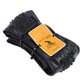 29x2.20 Foldable Mountain Bike Tire Bike Folding Replacement Tire Bicycle Outer Tire Antipuncture Explosion Proof Protection All Black