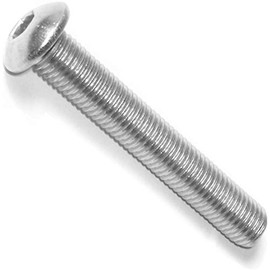 Hard-to-Find Fastener 014973178550 Button Head Socket Cap Screws, 5/16-24 x 2, Piece-3