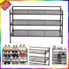 Berkley Jensen Heavy duty metal mesh shoe rack organizer storage