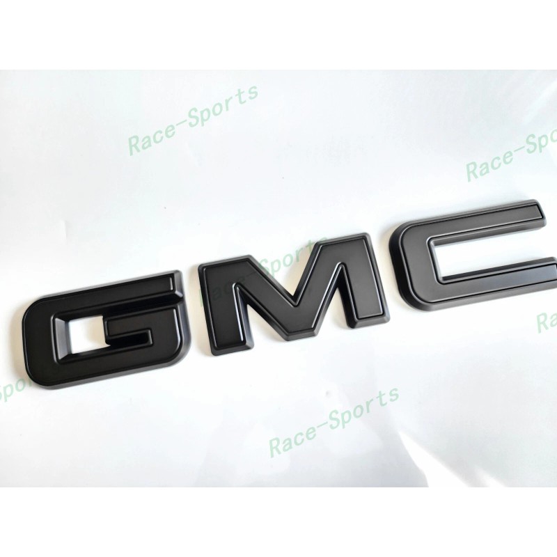 Auto GMC OVERLAY Front Matte Black GMC Emblem 2020+ Acadia