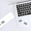 4 x Small 50mm 'Happy New Year 2025' Permanent Sticker