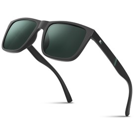 Polarised Sun Glasses Lightweight & Anti-Glare Cold Green