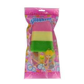 Mustard Splashpop - Lolly shaped bath sponge