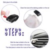 Exbrith Pack of 4 Car Deer Warning Deer Whistle Ultrasonic