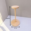 Wood Hat Display Stand for Storage – Rustic Multi-Use Holder