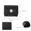Reborn Company Trifold Wallet Compact Mini Wallet, Women's, Ribbon, Box