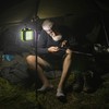 LOVORK 2 Pack Rechargeable Work Light Clamp Rotating Flood Light,