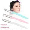 3 Recortadoras de Cejas para Mujer, Cuchilla de Acero Inoxidable,