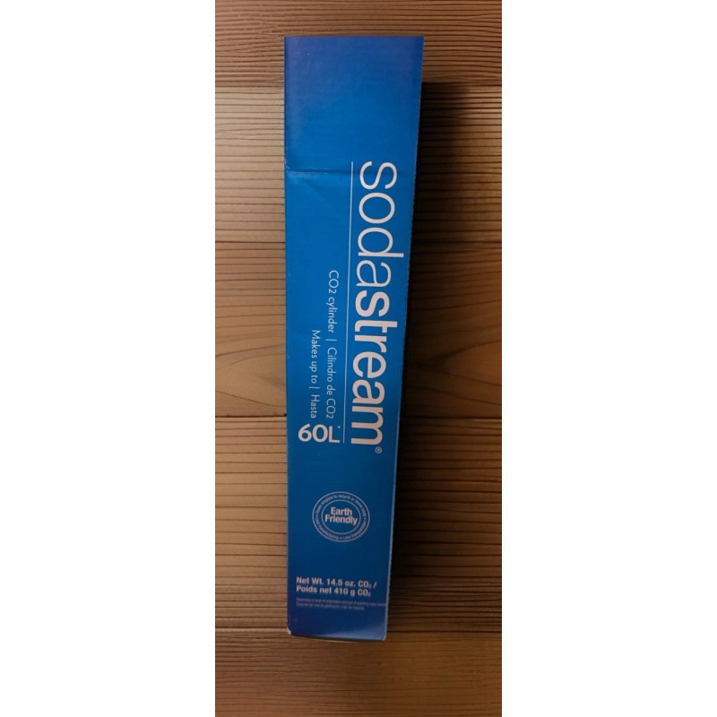 SodaStream CO2 Cylinder 60L Used for SodaStream Sparkling Water Makers