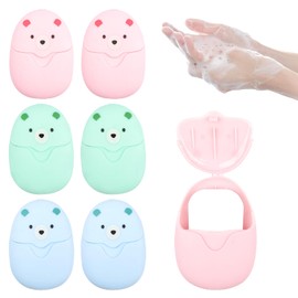 300pcs Soap Sheets, Mini Soap Sheets for On the Go Disposable Paper Soap