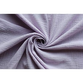 Cotton Gauze Fabric | Fabric by The Yard 58"/60" Width (Lavender)