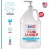 Sanit Moisturizing Hand Sanitizer Gel, 1 Gallon with Pump &