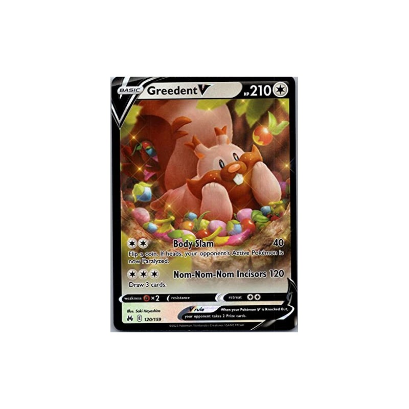 GREEDENT V - 120/159 Ultra Rare - Crown Zenith -