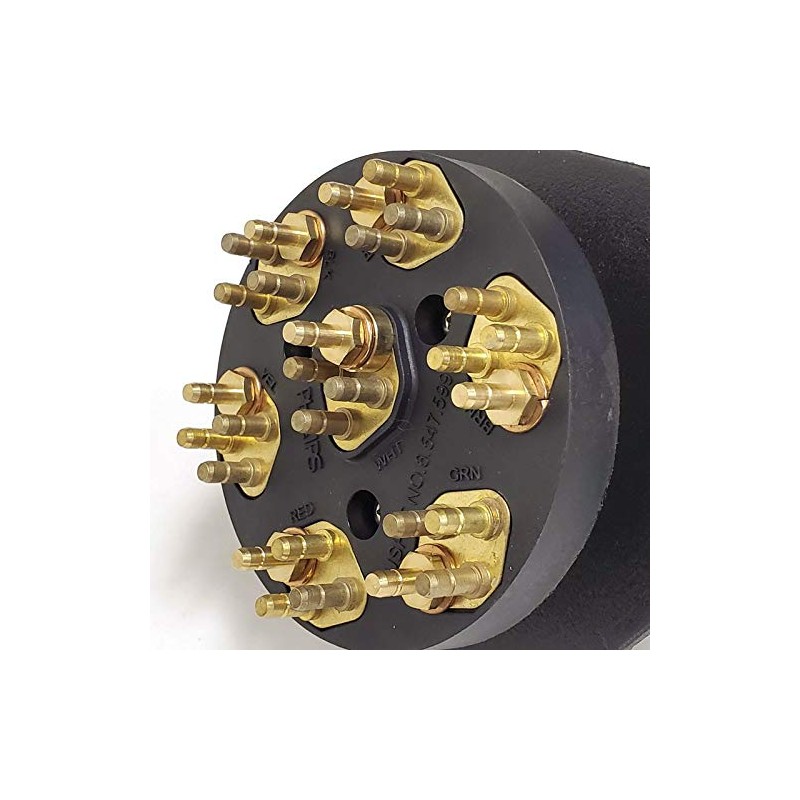 UrMarketOutlet Phillips 16-7602-28 7-Way 28-pin Solid Pins w/o Circuit Breakers