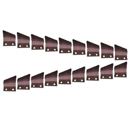 9LH + 9RH Carbide Trencher Cup Teeth, fits Chains with 2" Pitch- 135924, 135925