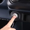 Stainless Steel Silver Engine Start Stop Button Switch Ring Trim,ForFor-d