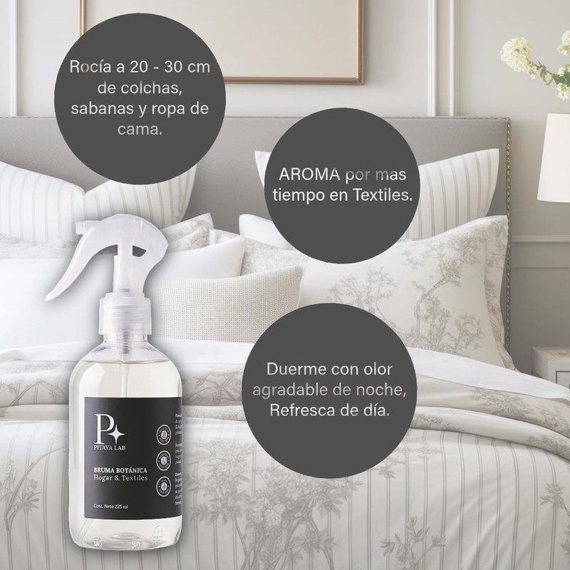 Bruma Aromática Solara, 225 Ml - Aromatizante Ambiental y Textil