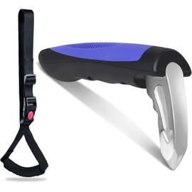 Milifox 2 Pcs Car Support Handle Assist : Adjustable Standing Safety Handle,Portable Multifunction Vehicle Support Handle for Elderly,Handicapped,Door Latch Car Handle Getting in and Out of Car,Blue