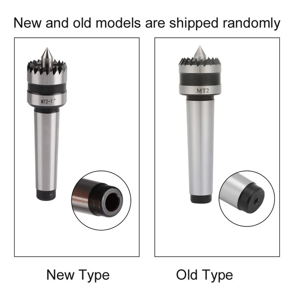 Fafeicy MT2 Tailstock Center, Metal Wood Turning Tool, Used on
