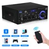 AK45 HiFi Verstärker Mini Stereo Bluetooth Radio Audio Verstärker Receiver,