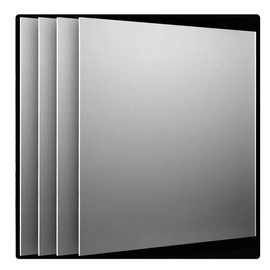Generic Frosted A4 Size Acrylic Sheet, 297x210mm, 3mm Thickness (Frosted Clear)
