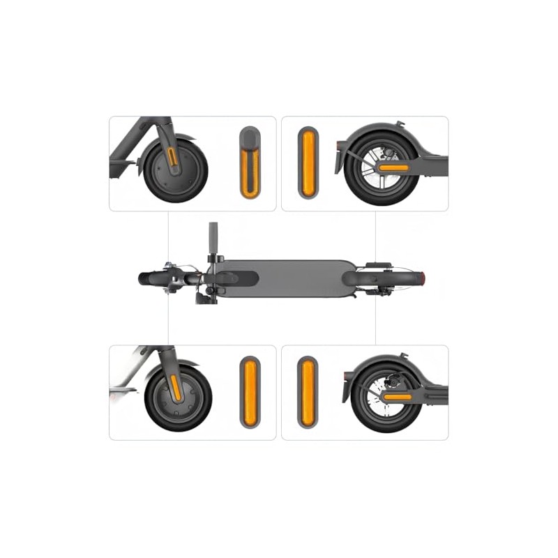 Fundas Reflectantes para Ruedas Traseras para M365 /Pro/Pro 2 /1s