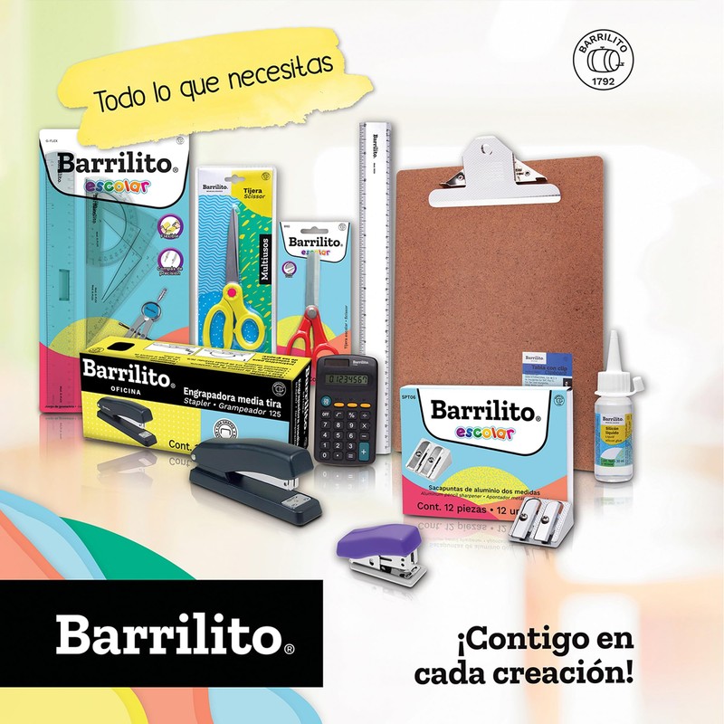 Barrilito Broche Estándar para Gafete. CAI501