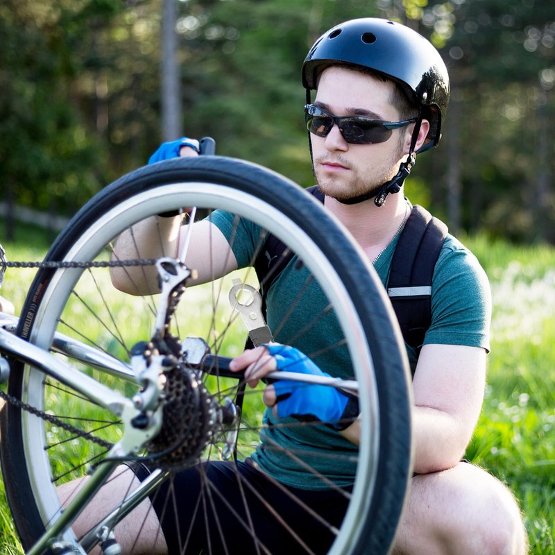 Oumers Bicycle Crank Puller Tool Set, Bicycle Crank Puller Puller