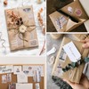 LIHAO 200PCS Vintage Scrapbook Paper Journaling Supplies Scrapbooking Material Paper