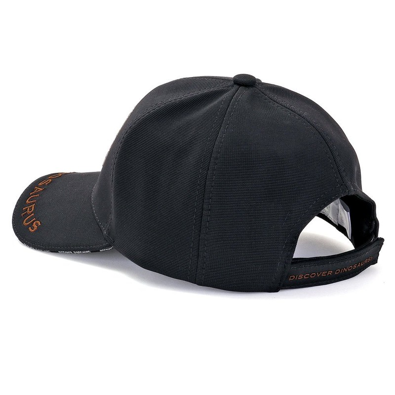 COLORATA Tyrannosaurus Skull Sports Cap (Black / One Size Fits