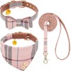 KOOLTAIL - Juego de collar y correa para perros pequeños