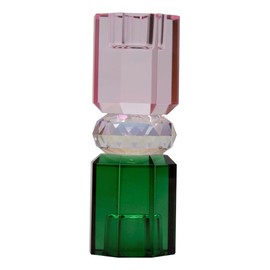 Crystal Holder - Pink, Rainbow, Dark Green, 15 x 5.5 x 5.5 cm