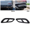Rear Exhaust Tailpipe Cover Trim for E Class W214 AMG