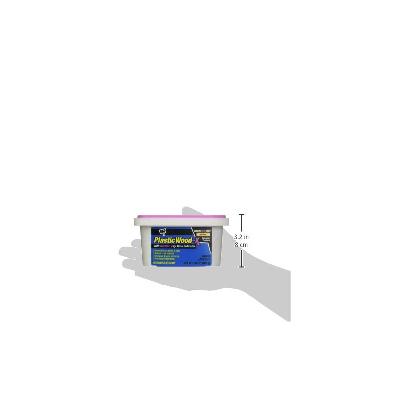 PLASTIC WOOD DAP X with DryDex Wood Filler, Natural, 32