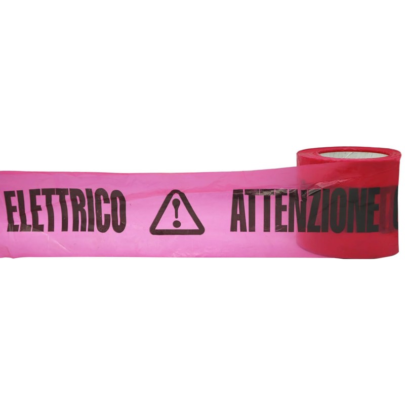 PIKAPPA 1572 Warning Tape Warning Electrical Cable 200 m Yellow