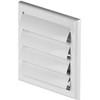AirTech-UK Wall Gravity Flaps 190mm x 190mm Ventilation Grill -