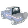 Bestop 8006215 Black Denim Windjammer for 1995-1998 Geo Tracker/Suzuki Sidekick