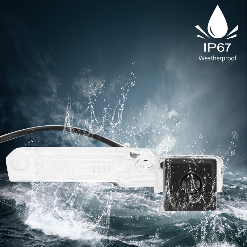 170 Degree Reverse Camera IP67 Waterproof Backup Cam Fits for
