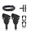 deemars Windshield Washer Kit, Front Windshield Washer Nozzles, Washer Jet