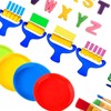 48Pcs Kids Paint Brushes Set Painting Drawing Stamp Kit Fun