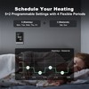 SASWELL Programmable Thermostat for Electric Floor Heating, Digital Thermostat for